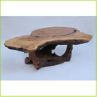 atlas cedar + olive coffee table